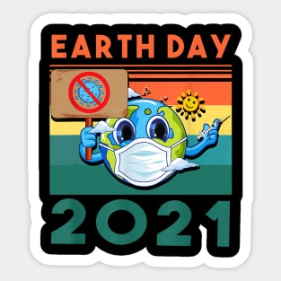 Earth day 2021 Sticker